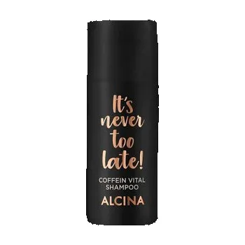 Šampon Alcina It's Never Too Late Coffein Vital Shampoo kofeinový revitalizační šampon 50 ml