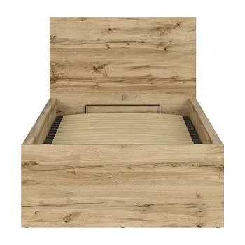 Postel Postel Tetrix s roštem 90cm Dub Wotan