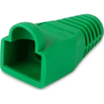 Síťový kabel XtendLan Ochrana konektoru RJ45 zelená (bublinka)
