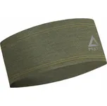Unisex čelenka MATT Merino Headband Uni khaki