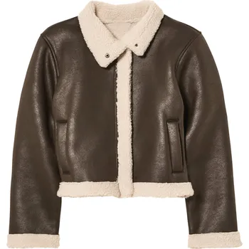 Dívčí bunda pepperts!® Dívčí bunda "Biker" (152, hnědá)