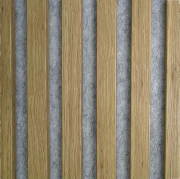 akustický panel Akustický panel přírodní 42 x 2 x 260 cm 1,092 m2 dub přírodní