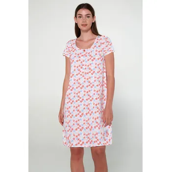 Vamp - Noční košile s potiskem hvězd 20940 - Vamp coral berry m