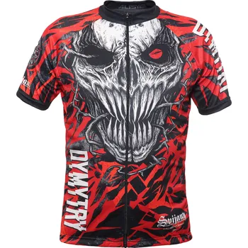 Cyklistická bunda Dymytry pánský červená 4XL