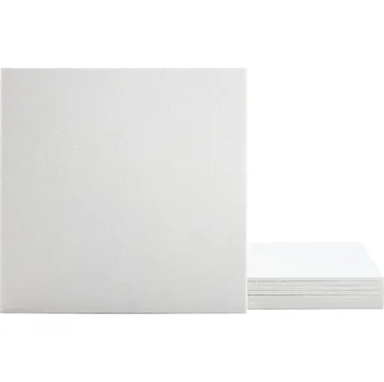 Paraván Akustický panel PATTERN, bal. 8 ks, 600x600x11 mm, bílá