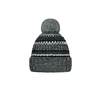 Čepice Zimní čepice Barts GOSER BEANIE Heather Grey velikost O/S