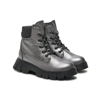 Dámské kozačky Primigi Kozačky 6876633 S Stříbrná 34