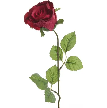 umělá květina Kaemingk Růže, 45 cm, fuchsiová, Kaeming