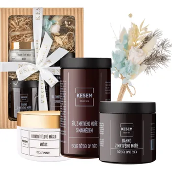 Kosmetická sada KESEM Dárkový balíček "Domácí SPA" 4 ks