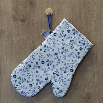 Chňapka Chňapka modré kvítí s modrou