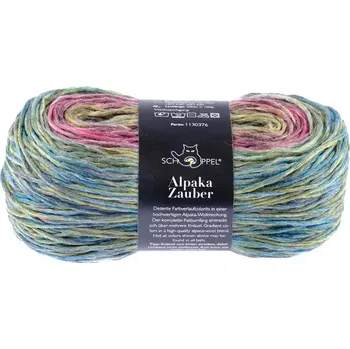 Příze Schoppel Wolle Alpaka Zauber Plus 2357 Streiflichter (Příze Alpaka Zauber Plus 2357 Streiflichter)