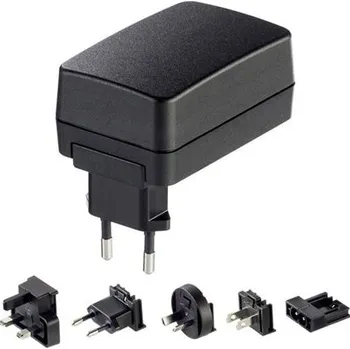 Adaptér AC/DC, výstup: 15V dc, počet výstupů: 1 AC/DC adaptér 1.2A 18W zástrčka zaměnitelná