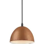Ideal Lux FOLK SP1 D18 závěsné svítidlo 1x E27 60W bez zdroje 18cm IP20, zrezivělé