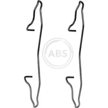 Brzdový kotouč Sada prislusenstvi, oblozeni kotoucove brzdy A.B.S. (1186Q)