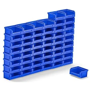 Plastový box APART, 90x105x55 mm, bal. 50 ks, modrý