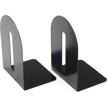 Archivační box Zarážka na knihy a šanony, černá, bal. 2 ks