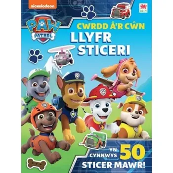 První čtění Paw Patrol: Cwrdd a'r Cwn: Llyfr Sticeri - Paw Patrol