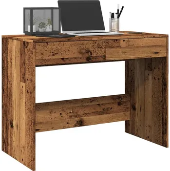 Psací stůl vidaXL Psací stůl 101 x 50 x 76,5 cm kompozitní dřevo [812996] Barva: Staré dřevo