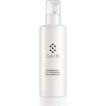 SAIN® Čisticí pleťové mléko s kyselinou hyaluronovou a skvalanem (Cleansing Milk) 200 ml + 2 měsíce na vrácení zboží