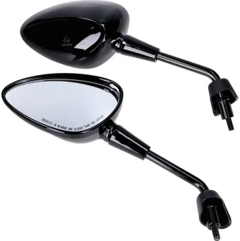 Zrcátko pro motocykl 101_Octane Sada zrcátek Vespa - černé lesk. 49361