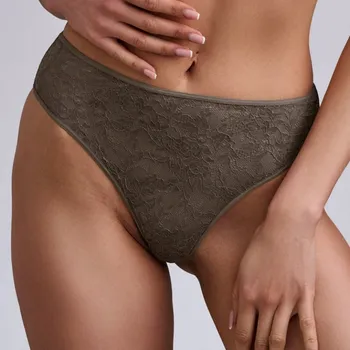 Kalhotky Marlies Dekkers - Dame de Paris tanga cappuccino brown L 36932