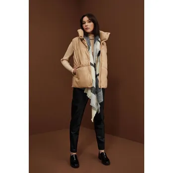 Dámská vesta Prošívaná vesta s kapsami Marisse černá | bílá | šedá | krémová | vícebarevná 1979198