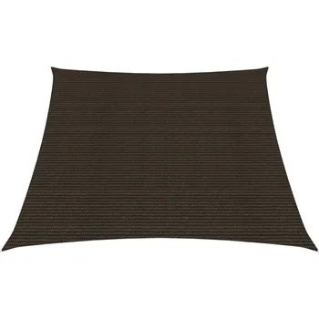 Stínicí plachta vidaXL Stínící plachta 160 g/m2 hnědá 4/5 x 3 m HDPE