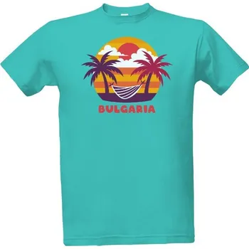 Tričko s potiskem Bulharsko pánské