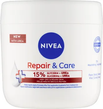 Tělový krém Nivea Repair & Care 15% glycerin + urea hydratační a regenerační krém 400 ml