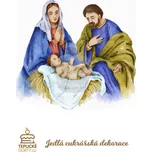 Caketools Jedlý papír "Vánoční dekorace narození 2" - A4