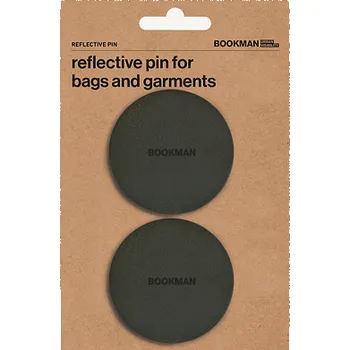 Reflexní odznak Bookman barva Černá