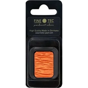 Vodová barva Akvarelová barva v pánvičce FINETEC - F1232C Pearlescent Orange Copper
