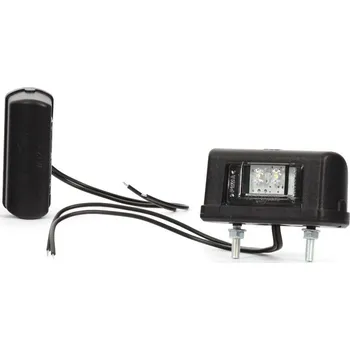 Osvětlení SPZ Was (Poland) | Osvětlení SPZ 12/24V LED - černé, W52