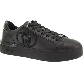 Dámské tenisky LIU JO Dámské černé kožené tenisky BF4023PX17922222-93-245 Velikost 41