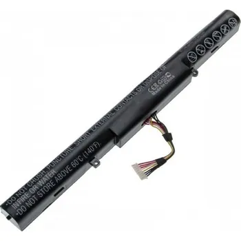 Baterie k notebooku VHBW Baterie pro Asus GL553 / FX553 / FX753, A41N1611, 2600 mAh