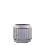 Chic Antique Plechový květináč 16x23cm