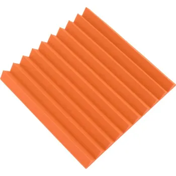 ProfiGaráž Akustický panel - klín 50x50x5cm oranžový