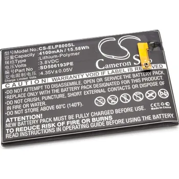 Baterie pro mobilní telefon VHBW Baterie pro Elephone P8000, 4100 mAh