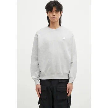 Pánská mikina Mikina A Bathing Ape ONE POINT RELAXED FIT CREWNECK SWEATSHIRT, M, šedá, 90X