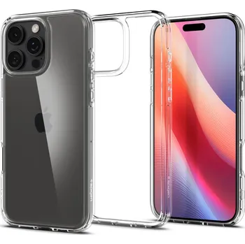 Pouzdro na mobilní telefon KRYT SPIGEN ULTRA HYBRID IPHONE 16 PRO CRYSTAL CLEAR