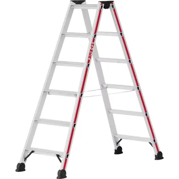 Žebřík Hliníkové štafle Hymer profi typ 4024 2x6