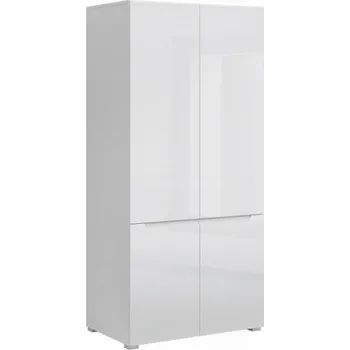 Komoda ARTEN (NANO Systems s.r.o.) Skříň YOLK-4D (Bílý lesk)