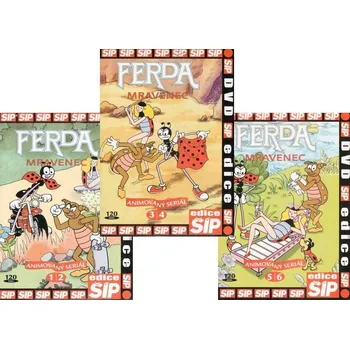 DVD film Ferda Mravenec - kolekce - 3DVD