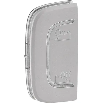 vypínač Valena ALLURE krytka 1 modulová pro MYHONE levá symbol regulace barva hliník *755578 Legrand