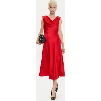 Dámské šaty Imperial Koktejlové šaty AFBAIBA Červená Slim Fit M