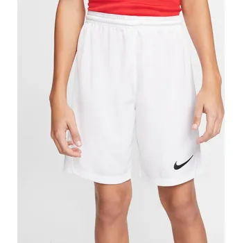 Pánská móda Nike Park III tréninkové fotbalové kraťasy - 0 - bílá - XS