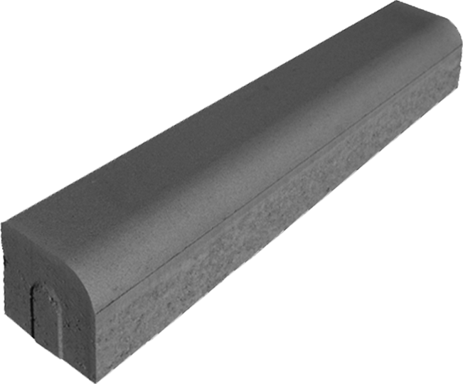 Betonový silniční obrubník DITON nájezdový 100 x 15 x 15 cm přírodní 1 ks