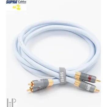 Audio kabel Supra XL Annorum Interconnect RCA - High-endový signálový kabel 0,8 m