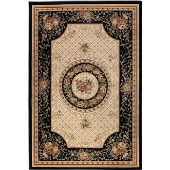 Hanse Home Kusový koberec Herat 105993 Black Cream Rozměry koberců: 80x120