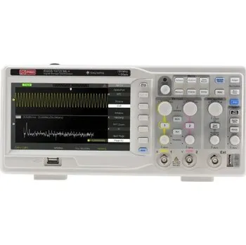Laboratorní přístroj Osciloskop stolní 150MHz, typ displeje: TFT LCD RS232, USB 2 analogové kanály RS PRO